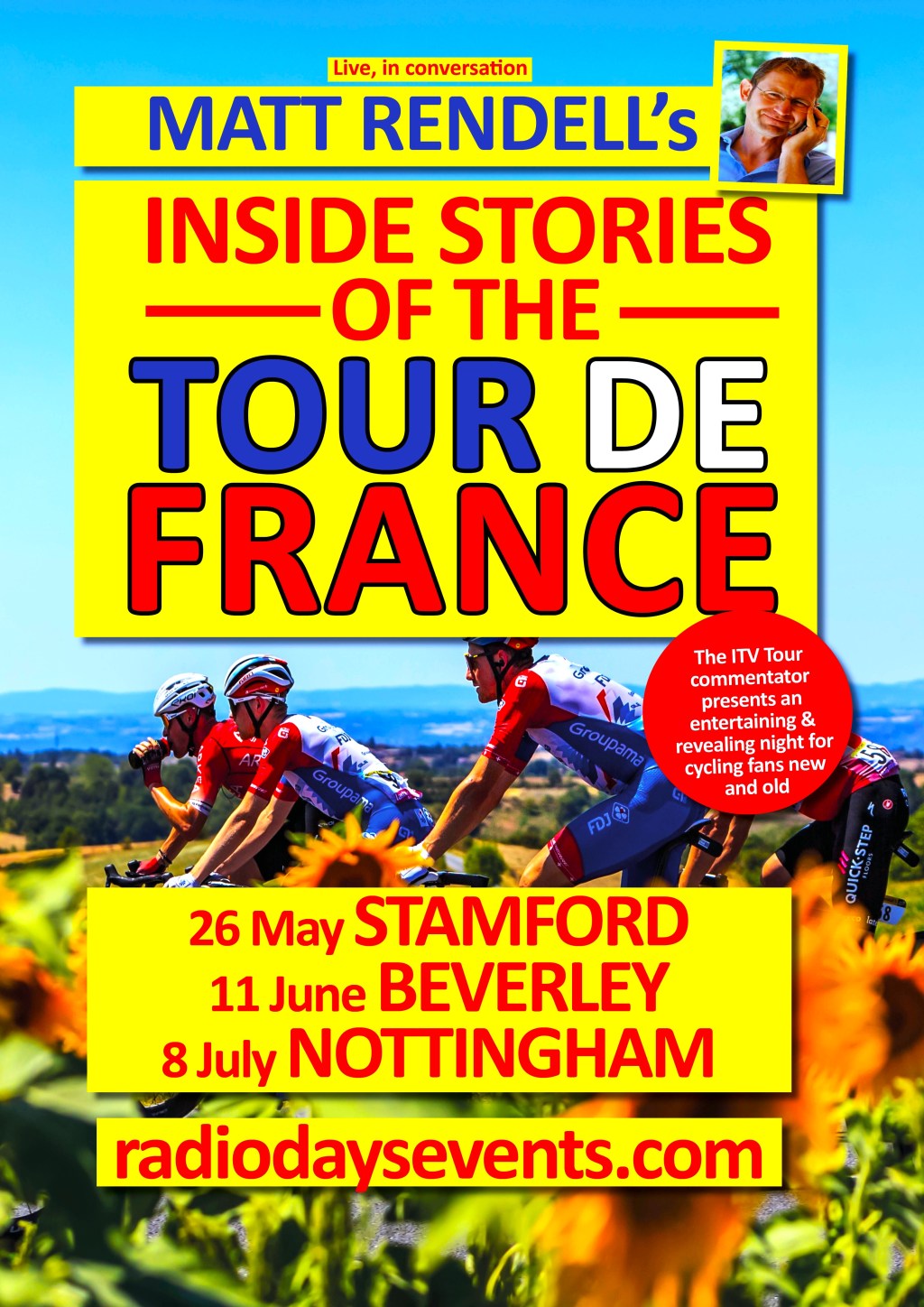 Matt Rendell’s Inside Stories of the Tour de&nbsp;France