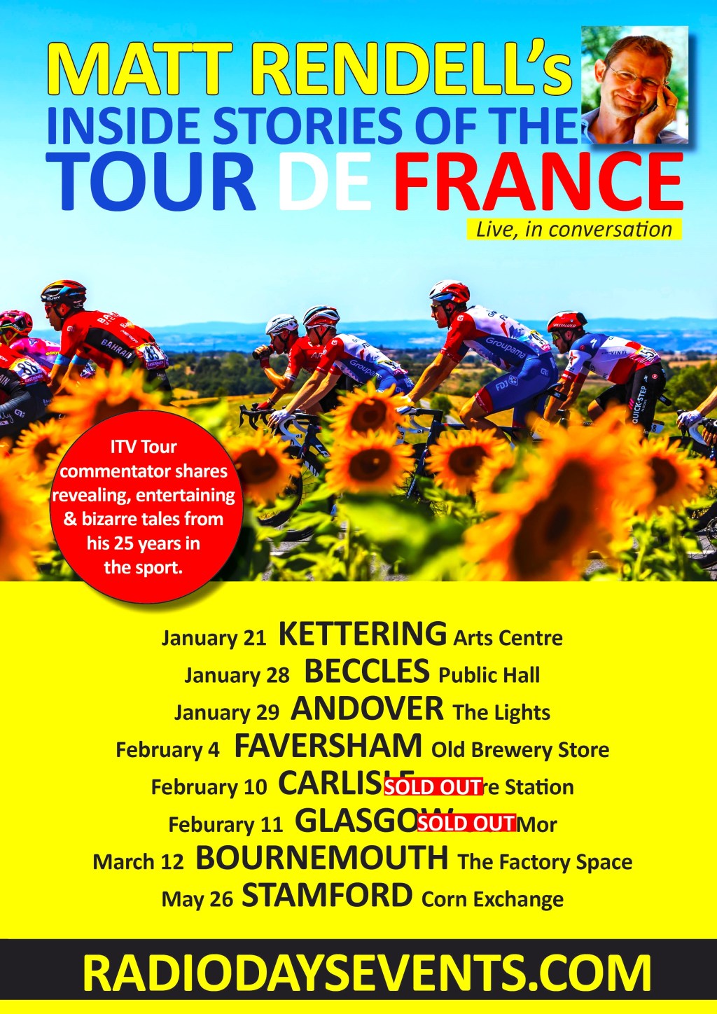 Matt Rendell’s Inside Stories of the Tour de&nbsp;France