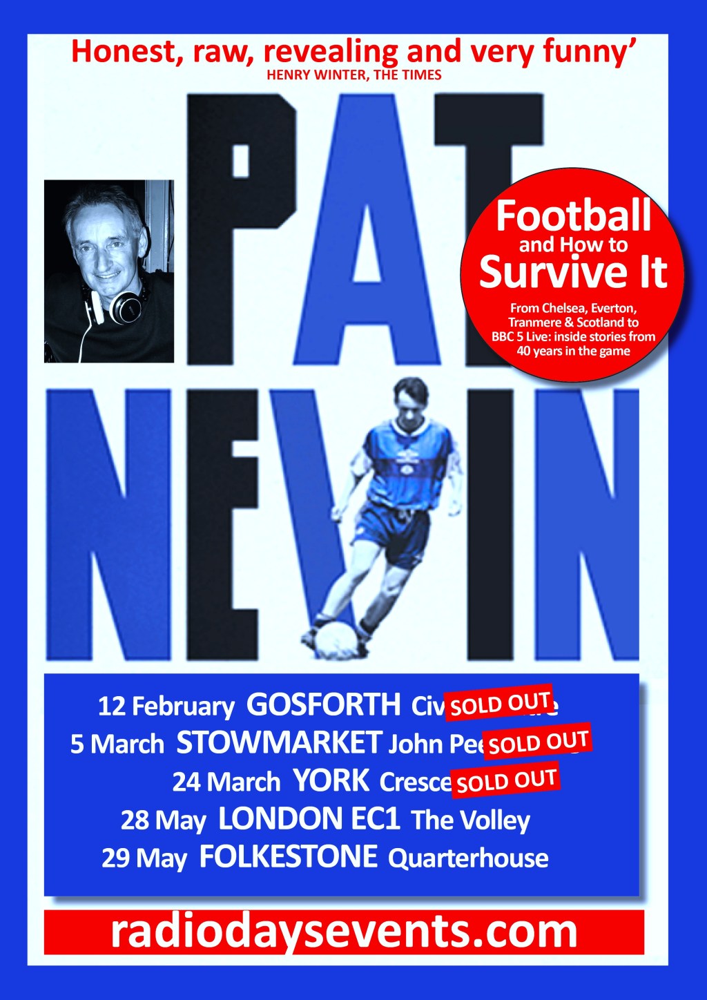 Pat Nevin: Football and how to survive&nbsp;it