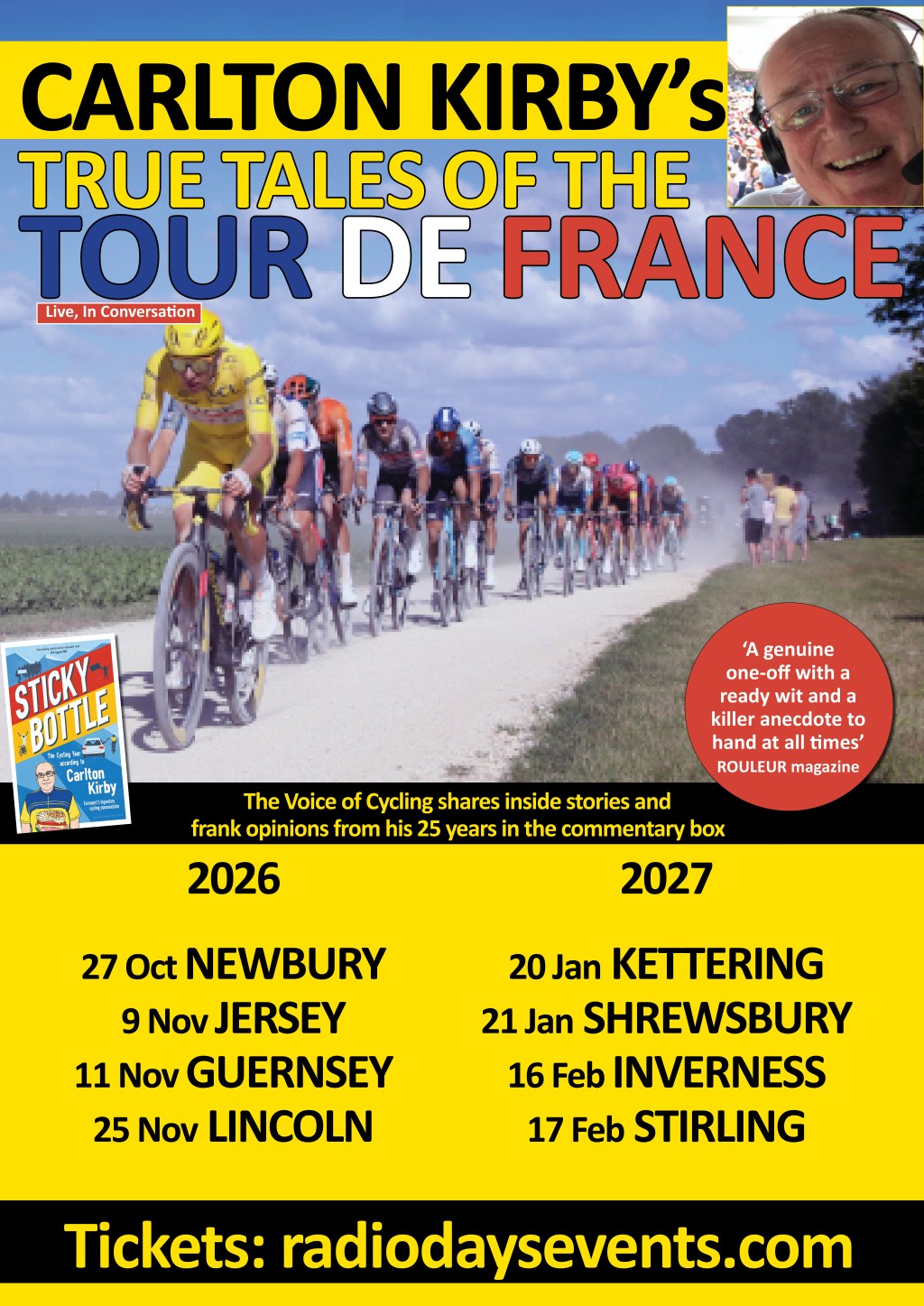 Carlton Kirby’s True Tales of the Tour de&nbsp;France