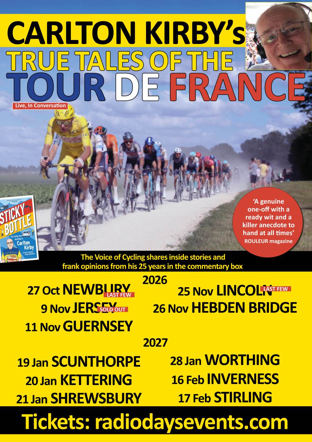 Carlton Kirby’s True Tales of the Tour de&nbsp;France